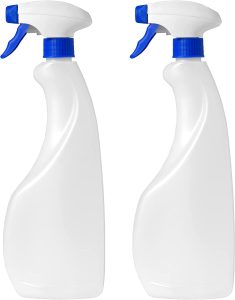 Botella pulverizador 750ml (2 Botellas) vacía de plástico