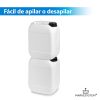 Garrafa 10 Litros (2 Uni) Bidón plástico HPDE + Kit Etiquetado